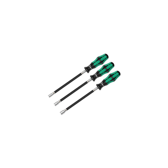 Wera 135311 Kraftform 391/3 Nutspinner Flexible Shaft Set of 3 (6/7/8mm)