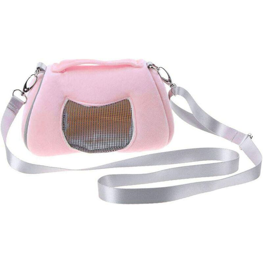 Hamster Bag Portable Travel Backpack Breathable Hedgehog Out Pocket Pets Sugar Glider Chinchilla Guinea Pig and Squirrel