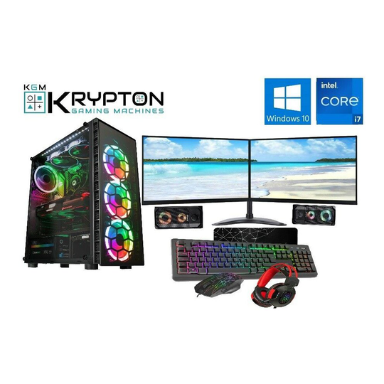 (6GB GTX 1660, Temper Glass 4RGB Fans ) Gaming PC i7 3770 512 SSD 1TB 16GB GTX 1660