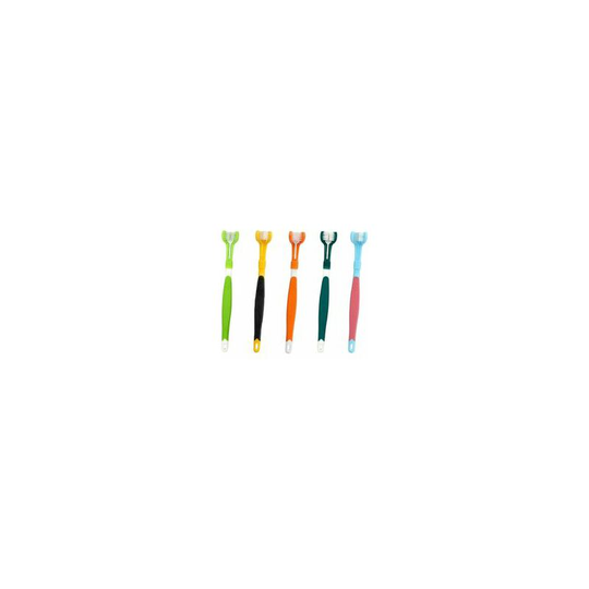 3 Sided Pet Toothbrush Puppy Dog Teeth Cleaning Brush pp Bad Breath Tartar Cat Teeth Care Convenient and Professional 5Pcs