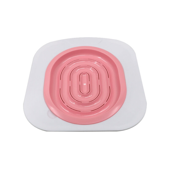Cat Toilet Training Kit, Pet Toilet Training System, Urinal Seat, Cat Cleaning Supplies-Pink