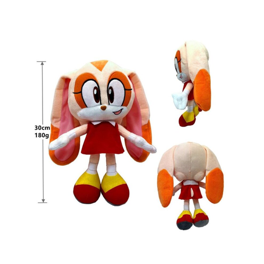 (Rabbit) Sonic The Hedgehog Cream The Rabbit Warhead Bruz Alienated Werewolf Plush Toy Soft Stuffed Doll Kids Toys Gifts