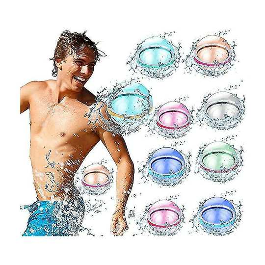 Summer Reusable Water Fighting Ball Toy For Swimming Pools Beach Backyard Party,Blue