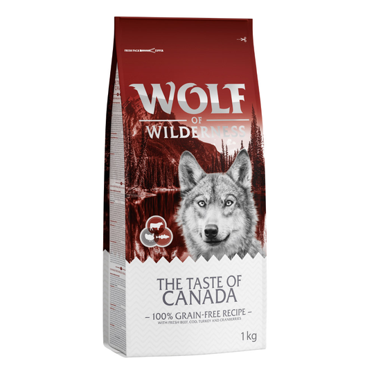 Wolf of Wilderness "The Taste of Canada" - with Beef & Turkey - 5kg
