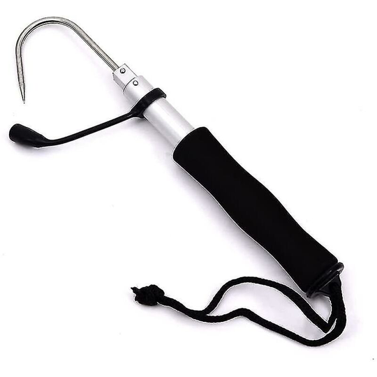 Fishing Gaff Telescopic Fish Gaff Stainless Spear Gaff Hook Fishing Accessories For Saltwater Fishing1pcs