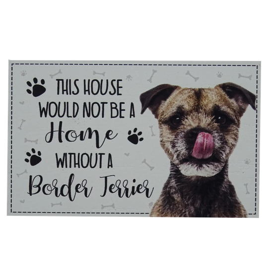 Border Terrier Dougherty Decorative Slate