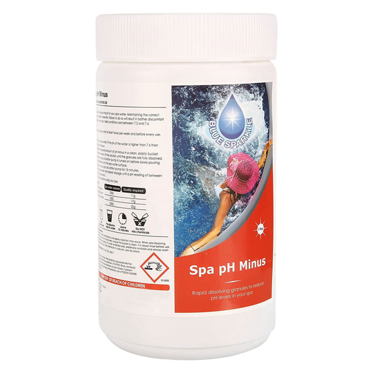 (pH Minus 1.5kg) Chlorine Granules for Spa, Hot Tub and Swimming Pools Water Treatment Cleaning