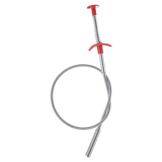 Drain Cleaning Pliers, 60cm Ferret Drain Cleaner, Foldable Ferret Unclog, Four-Claw Handle, Comfortable and Powerful, Widely Used for Sink Clogging