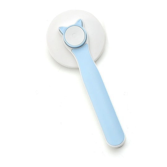 Self-cleaning dead hair brush for long, short hair on cats and dogs to effectively remove up to 95% of dead hair and matted undercoat