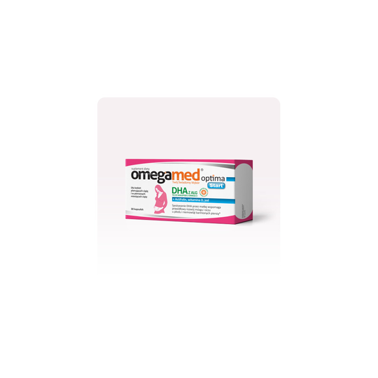 Omegamed Optima Start DHA z alg - 30 kapsułek