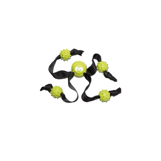 Ball With Strap Legs And Hedgehog Balls, Natural Rubber, Medium 24cm - Balls - ball strap legs balls natural rubber hedgehog medium 24 cm dog toy