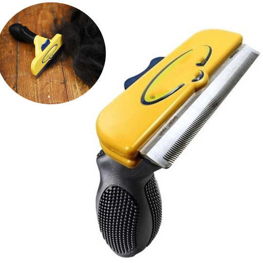DeShedding Tool Animal Fur Hair Brush Cutter Dogs Cats Fur Brush