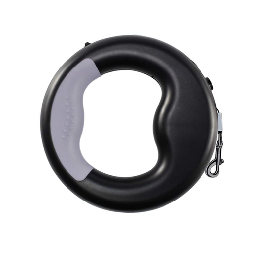 Sun Flowergb - Retractable Dog Leash, 360 Degree Non-Slip Handle Retractable Small Medium Dog Leash for Walking (Black)