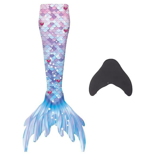 Thsinde - Mermaid Tails For Swimming For Kids And Adults With Monofin Purple xl