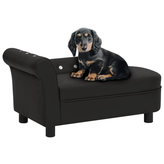 Shenandoah Dog Sofa in Black