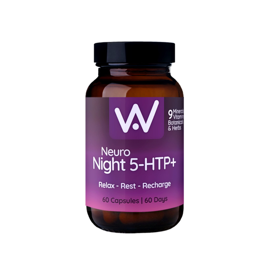Neuro Night 5-HTP+ (+Marine Magnesium + B6 + Hops + Chamomile + more)