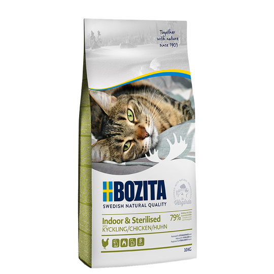 Bozita Feline Indoor & Sterilised - 10kg