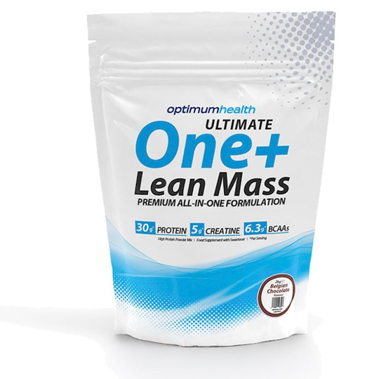 (Belgian Chocolate) Optimum Health Ultimate One+ Lean Mass