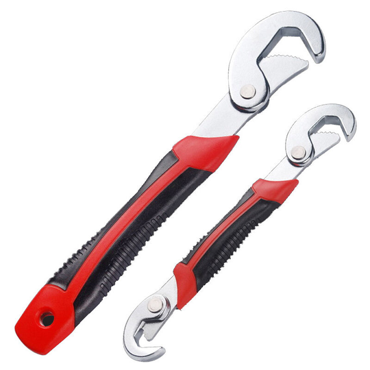 Adjustable Multifunction Nut Wrench 2 piece universal wrench set