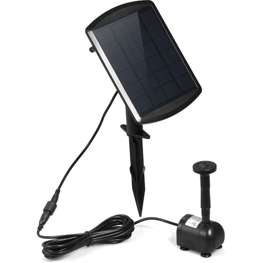 Solar Pump 6V 1.8W for Bird Bath Garden Small Pond