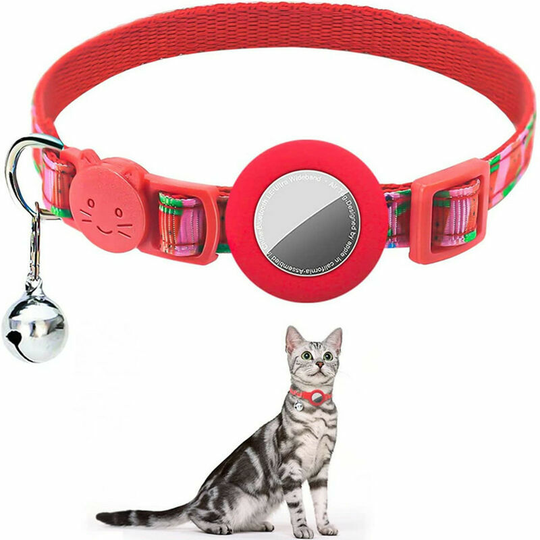 1 Piece Light and Comfortable i Cat CollarCat Collar for Safe Red (Watermelon)