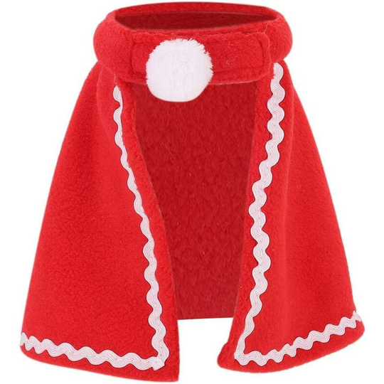 Pet Red Coat, Rabbit Guinea Pig Pet Cat Coat Red Coat Costume Christmas Clothes (1 号)