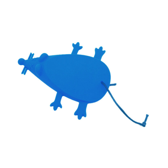 Door Stopper, Universal Silicone Mouse Door Stopper, Door Stopper Finger Protector (Pack of 5, Blue)