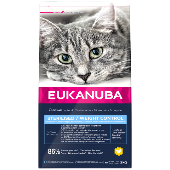 Eukanuba Sterilised/Weight Control Adult - 2kg