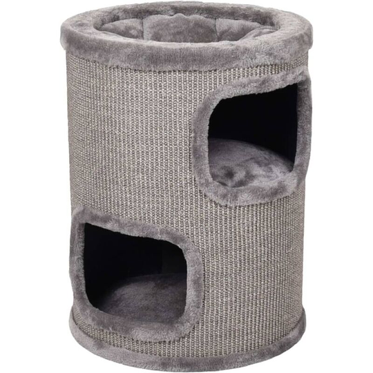 Flamingo - Cat Scratching Barrel Enes Grey s 42x42x56 cm Grey