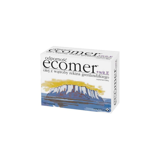 ECOMER immunity + vitamin E - 120 capsules