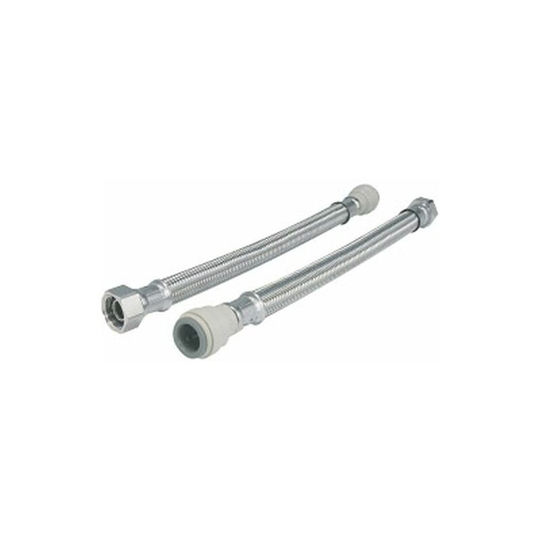 John Guest Speedfit - jg Speedfit Braided Flexi Hose Speedfit x Union Nut - 300mm 22mm x 3/4 bsp - FLX22P