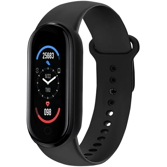 Superseller - M6 Smart Sports Bracelet Watch 0.96-Inch tft Screen BT4.0 Fitness Tracker IP67 Waterproof Sleep/Heart Rate/Blood Pressure Monitor,