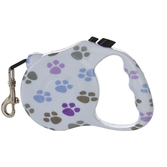 Retractable Nylon Dog Leash, Retractable Dog Leash with Quick Brake Button and Comfortable Lock and Handle (3m)