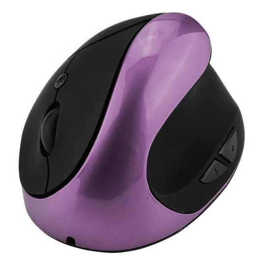 Wireless Mouse, 2.4G Vertical Ergonomic usb Mouse with Nano Receiver, Rechargeable, 1600 dpi for Laptop, Mac, Macbook Pro, pc, Computer, Chromebook