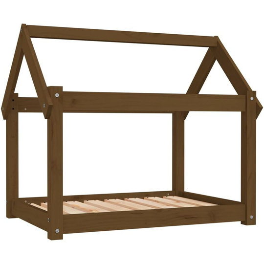 Vidaxl - Dog Bed Honey Brown 81x60x70 cm Solid Wood Pine Brown