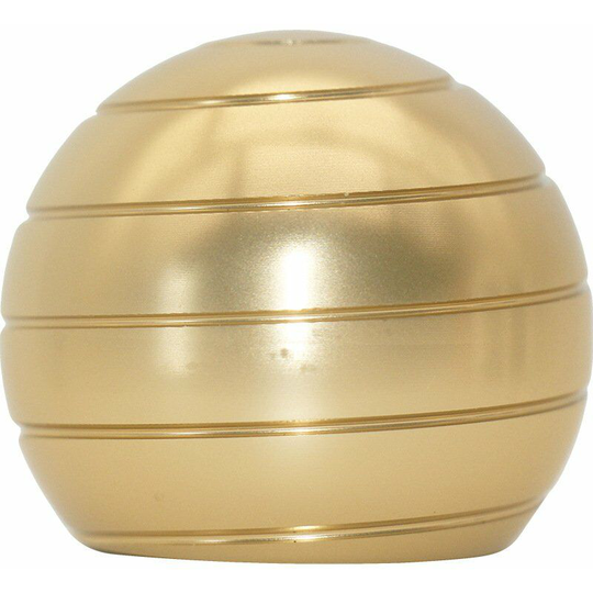 Kinetic Desk Toy Office Metal Spinner Ball Gyroscope with Optical Illusion for Stress Relief Inspire Inner (Golden, 45mm)