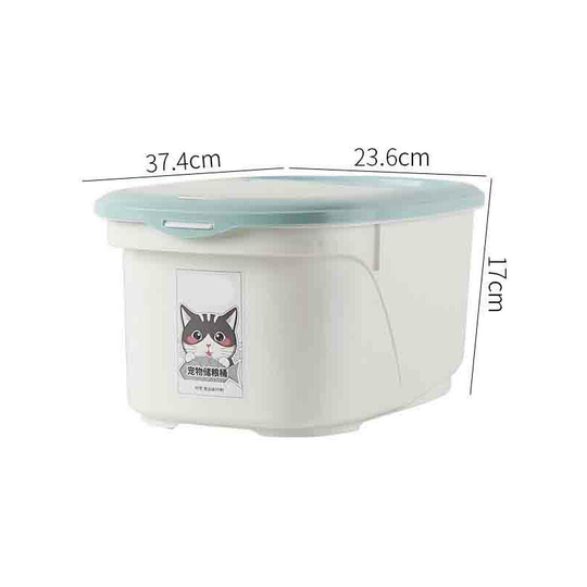 Thsinde - Plastic box for dog food, small size, 4-6 kg