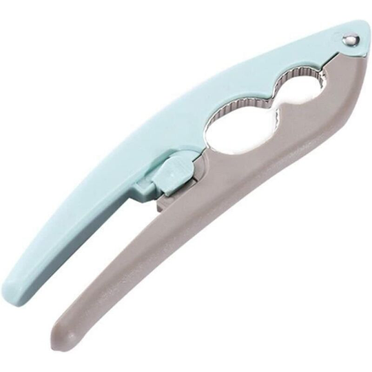 Aougo - Piece Multifunctional Nutcracker Chestnut Tongs Walnut Tongs with Non-Slip Handle Nut Peeling Tool for Most Nuts or Shells Pecan Walnuts