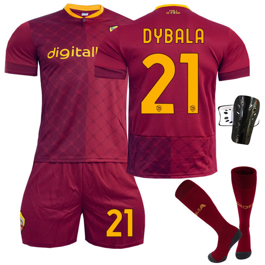 Rome Home No. 21 Debra Shirt Set with socks and protective gear, children's size 22
