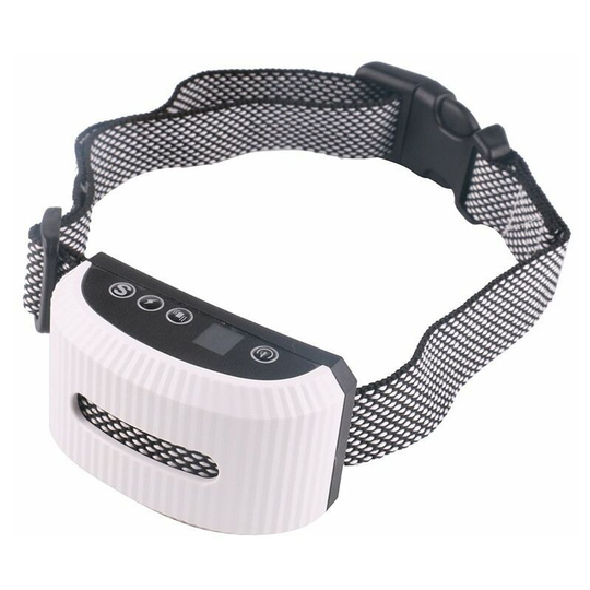 Dog Anti Bark Collar - Electric Shock/Vibration/Sensitivity Training Aid Harmless Automatic IP65 Adjustable for Small Large Dogs