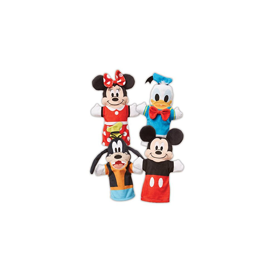 Melissa & Doug Disney Mickey Mouse & Friends Soft & Cuddly Hand Puppets