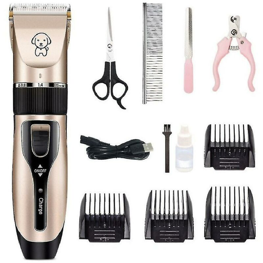12 In 1 Pet Hair Trimmer Dog Cat Grooming Clipper Electric Shaver Low Noise Kit Thsinde