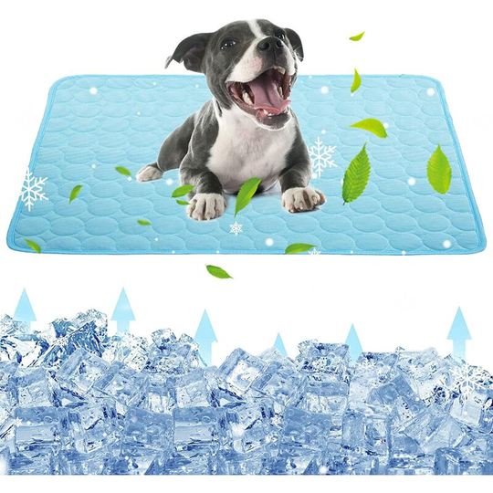 Pet Cooling Mat - Ice Silk Blanket - For Cats, Beds, Kennels, Sofas, Car Seats, Floors