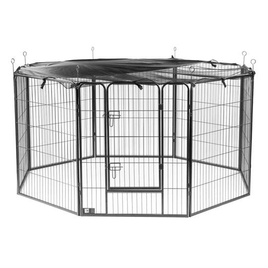 KCT - Extra Large 8 Sided Heavy Duty Play Pen with Cover