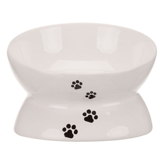 Trixie Tilted Ceramic Bowl - 150ml, 13cm diameter