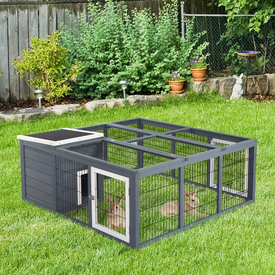 Hickey Weather Resistant Rabbit Hutch