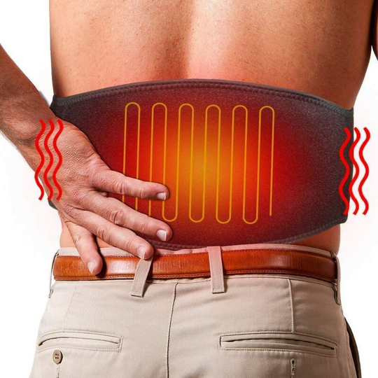 Joorrt - Electric Heating Belt, Heating Belt for Back and Waist Treatment Heat Rate for Abdominal Muscle Pain Relief