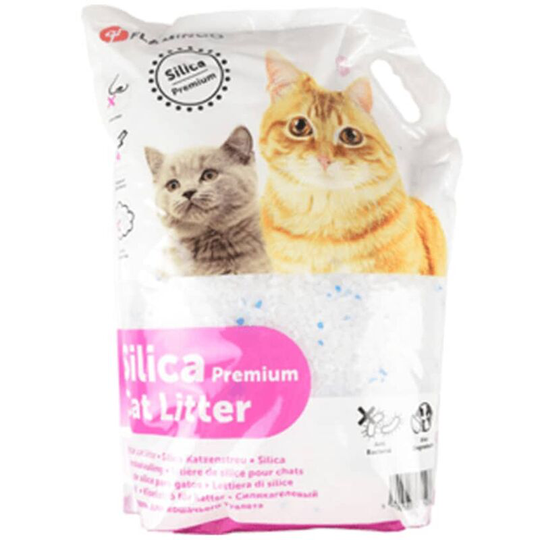 Flamingo - Cat Litter Silica Coarse Grains 10L