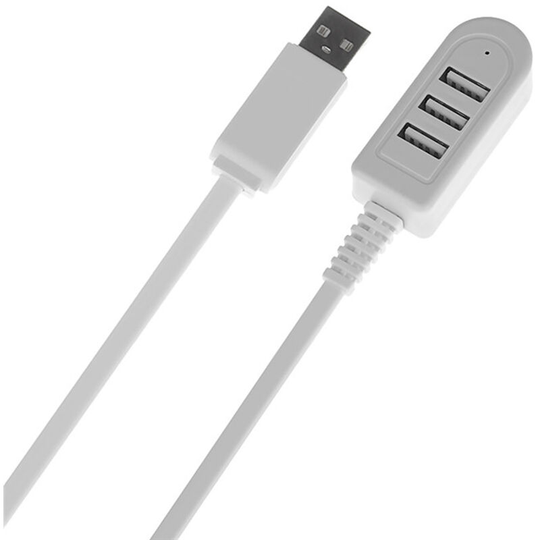 Asupermall - hub 3 Port Multi Functional Card Reader High Speed usb 2.0 Splitter for Computer Laptop Charging Cords to Charge Various