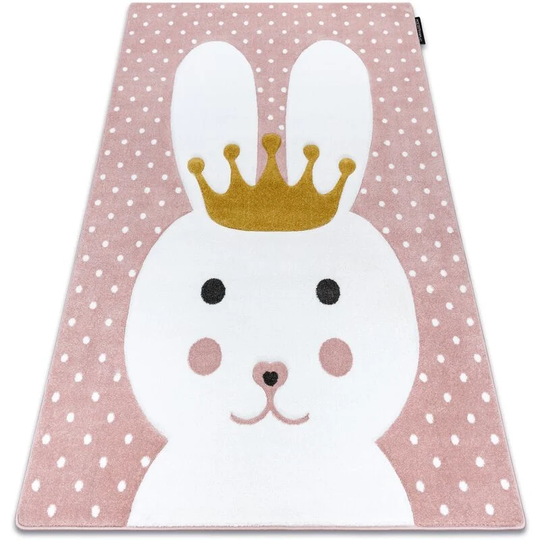 Rugsx - Carpet petit bunny rabbit pink pink 180x270 cm